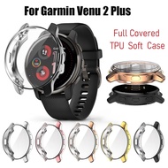 Watch case For Garmin Venu 2 Plus Case Full Coverage Protection Shell For Garmin Venu2 Plus 43mm Screen Protector Plating Cover