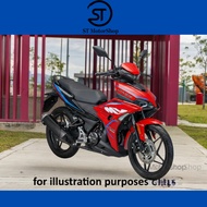 VOGE FR150 Mx King Red Merah RAPIDO Coverset Body Cover Fr150 Sticker Tanam Stripe