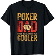 Adult Clothes Casino Play Card Gambler Poker T-Shirt Fashion Tops Men's Women's T-Shirts Latest Mode
