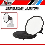 Lighting Octagon Mini Softbox Diffuser Universal for Speedlites