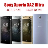 Sony Xperia XA2 Ultra H3213 H4233 4G 6.0'' 4GB+32GB/64GB Single/Dual SIM Cell Phone NFC Android Support Play Store Smartphone Used 98% new