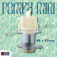 MESIN Mini Aquarium Pump Machine DC 6 - 12V Aquarium Aquascape Water Pump/