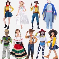 Disney Toy Story Woody and Buzz Lightyear Cosplay Costume