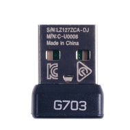 เมาส์อะแดปเตอร์เต้ารับ Dongle USB สำหรับ G703 Logitech เมาส์ไร้สาย