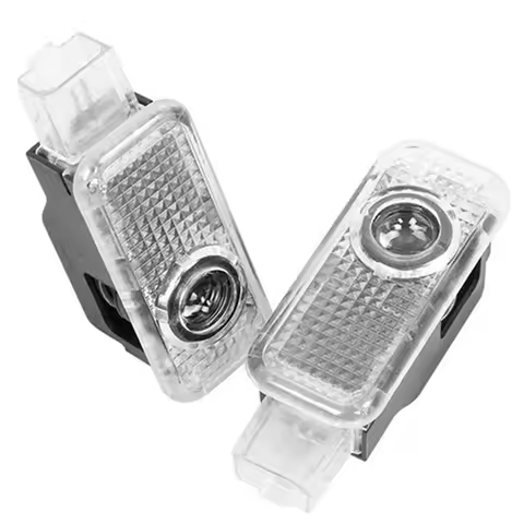LED Car Door Ghost Shadow Welcome Logo Projector Lights Accessories For AUDI A1 A3 8P A4 B8 B9 A5 Sp