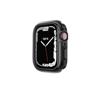 MAGEASY Apple Watch 9/8/7/6/5/4/SE Odyssey金屬手錶保護殼/ 閃耀黑/ 45mm