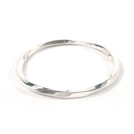 【日本直送 中古美品】ティファニー TIFFANY&Co. バングル ブレスレット ナイフエッジ ツイスト シルバー925 アクセサリー 新品仕上げ済み