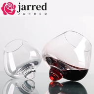 JARRED Cognac Glasses Cup, Rotating Tumbler Irregular Whiskey Wine Glass, Bar Accessory European Sty