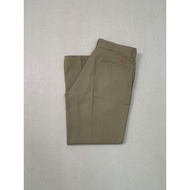 DICKIES - 874 ORIGINAL FIT WORK PANTS KHAKI SIZE 36