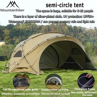 MOUNTAINHIKER Dome Tent Outdoor Portable Tent Shelter Dome Tent with Door Cloth Camping Dome Tent 圆顶