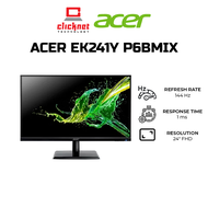 ACER EK241Y P6BMIX 23.8" FHD IPS MONITOR 144Hz BLACK