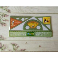 MJ TOYS 1 SET OF 4 RULERS