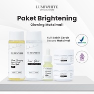 [5in1] LUMIWHITE Paket Brightening | Paket Skincare Lengkap Mencerahkan Kulit | Meratakan Warna Kuli