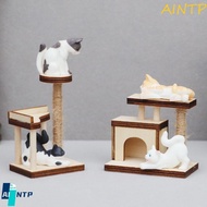 AINTP Cat Climbing Rack Model, Miniature DIY Mini Pet Cat Tree Tower Toys, Mini Pretend Play Kitty 1:12 Cat Climber Model Doll House Accessories