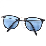 狀況極佳： TOM FORD TF672 太陽眼鏡，由朝倉未來佩戴，帶有品牌標誌五金件，黑色和粉金色鏡片，藍色鏡片，尺寸 51□21 145cm，演示鏡片，附帶鏡盒，意大利​​製造。