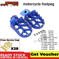 Aluminum Rear Footrest YAMAHA YZ85 YZ125 YZ250 YZ125X YZ250F YZ250FX YZ450FX Motorcycle Accessories