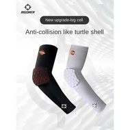 RIGORER 1PC El Honeycomb Anti-collision Arm Sun Protection Sports Fiess Training Football Basketball