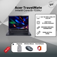 Acer TravelMate TMP414-53-58C9 14'' 2K Laptop Blue ( i5-1335U, 8GB, 512GB SSD, Intel, W11P )