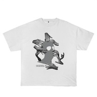 Original Distro Men Women Trendy Fashion T-shirts Shop Dominate Labs Oversized T-shirt Cotton Combed