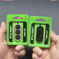 E - 1 Set Samsung A17 A07 A15 A05 A25Pack Green Camera Lens Protector Camera Glass Tempered Glass Ca