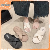 CAPUBEW Sandal musim panas gaya Korea bertumit baji untuk wanita rekaan baharu sesuai untuk semua #7