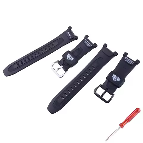 Men resin watch strap accessories compatible with Casio G-shock PRG-240 PROTREK Mountaineering PRG-4