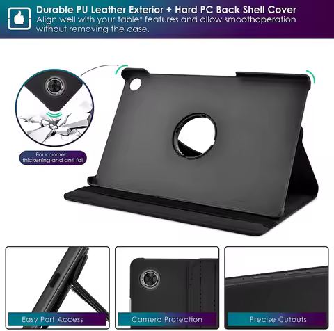 OPPO RealmePad 10.4 inch 2021 RMP2102 RMP2103 Capa 360 Rotating Stand Case For Realme Pad 10.4 2021 