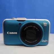 CANON POWER SHOT SX230 HS (USED) 14X OPTICAL ZOOM 12.1 MP FULL HD & GPS