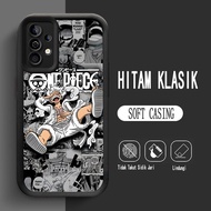 Y-16 One Piece Luffy Silicone Casing for Samsung S25 Ultra S21 M15 A55 S24 FE 5G Case