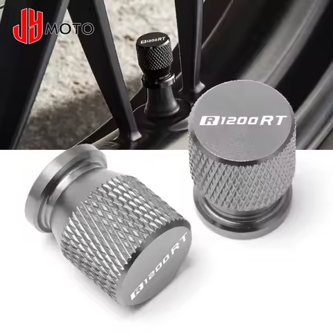 R1200RT Motorcycle Tire Valve Air Port Stem Cover Caps CNC Accessories For BMW R1200RT R1200 RT R 12