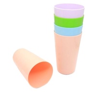 PLASTIC CUPS CONTAIN 2/S OF THICK COLORED PLASTIC WATER CUPS