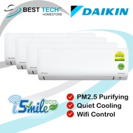 Daikin iSmile Eco Series System 4 Aircon WIFI MKM85VVMG/3xCTKM25VVMG1xCTKM50VVMG | FREE INSTALLATION | DAIKIN PROSHOP|