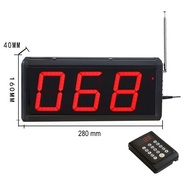 [Local WARRANTY] Wireless Queue Number Display / Calling System / 3 Digit Queue Number /  Queue Mana