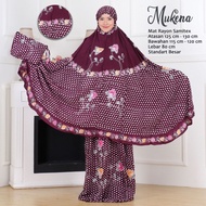 Mukena Rukuh Batik Encim Exclusive Ukuran Jumbo Dewasa Batik Tulis 1