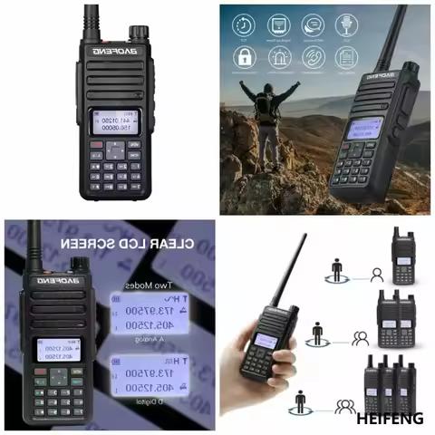 Baofeng DMR Walkie Talkie DR-1801 Dual Time Slot Digital Ham Radio DMR 1801 Tier I&II Portable CB Tw