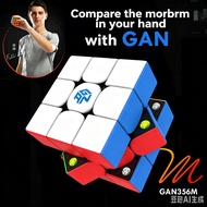 GAN356X Magnetic 3x3 Speed Cube, Adjustable Magnet Professional Competition Cube