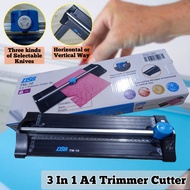 Pemotong Kertas A4 | 3 IN 1 A4 Trimmer Cutter | A4 Paper Cutter | A4 Cutter | 3 IN 1 Paper Cutter *D