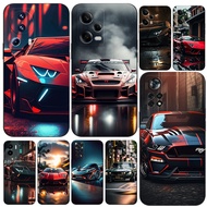 Case For Xiaomi Redmi 12 4G Note 12 5G POCO X5 PRO 5G Phone Cover legend sports car