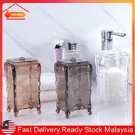 Desktop Contton Pad Storage Box Transparent Box European Style Cosmetic Cotton Pad Storage