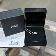 Piaget伯爵ROSE系列18K白金满钻玫瑰花戒指