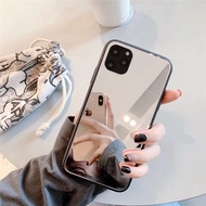 z7x8ph38eb Huawei Nova 7i 7se 7Pro 6 6se 5T 4e 3e 3i 4 3 2i 2s 2Lite Phone Case Silver Mirror Makeup