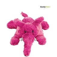 Kong Cozie Elmer The Elephant Medium Dog Toy Pink