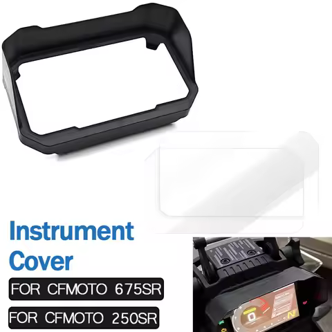 For CFMOTO CF 675SR 250SR 500SR Speedometer Cluster Screen Scratch Protection Film Sun Visor Cover 6