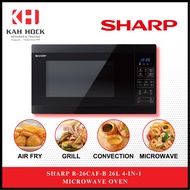 SHARP R-26CAF-B 26L 4-IN-1 MICROWAVE OVEN + 1 YEAR WARRANTY