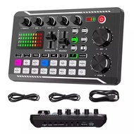 BM800 Microphone f998 Mobile phone English sound card computer usb Podcast equipment live streaming 