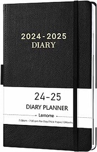 2024-2025 Diary - 2024-2025 Daily Planner, July 2024-June 2025, Appointment Book 2024-2025, Daily Planner with Tabs, Pen Loop, Bookmarks, Inner Pocket, 5.75" x 8.25",