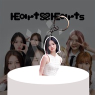 Gantungan Kunci / Gantungan HP Hearts2Hearts H2H - Jiwoo - Ganci Akrilk - Keychain
