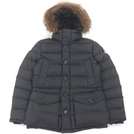 MONCLER CLUNY GIUBBOTTO 附毛領羽絨服，灰色，男款2碼，成色極佳。