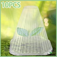[ 10Pcs Garden Cloche Covers Transparent, Frost Freeze Protection, Sturdy, Plant Bell Cover, Windproof Cover