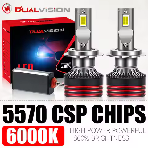 M8 Pro H7 LED Headlights Canbus Hi/Lo Beam H4 H11 H3 H1 H8 H9 9005 HB3 9006 HB4 9012 HIR2 Upgraded 5